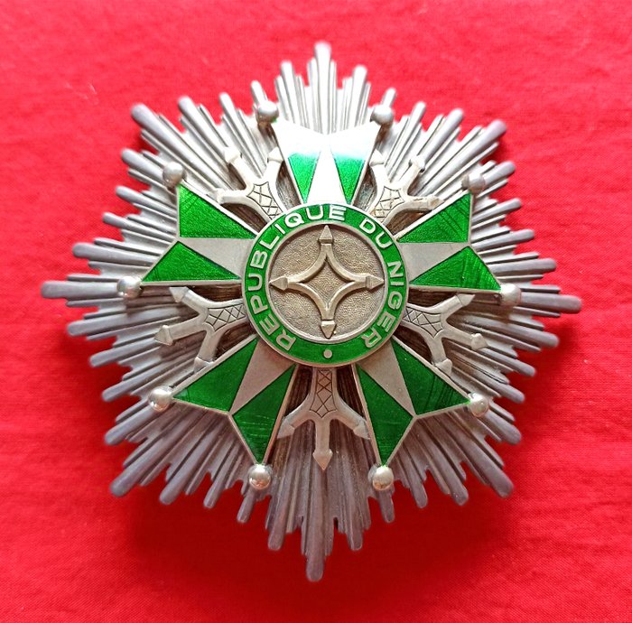 Niger - Belønning - National Order of Niger, 1 Class Breast Star