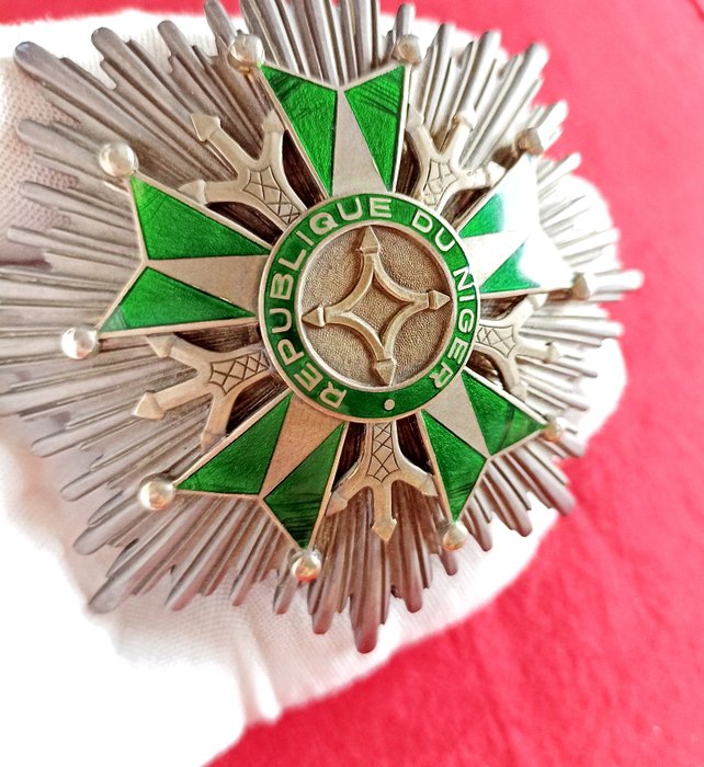 Niger - Belønning - National Order of Niger, 1 Class Breast Star