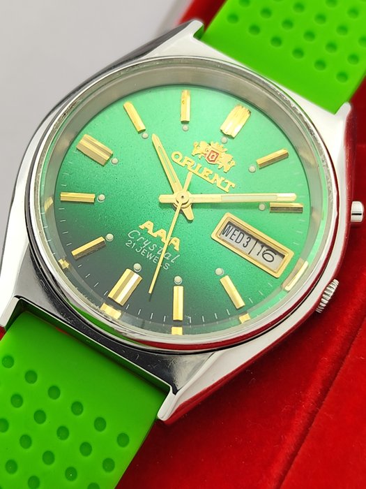 Orient - Green Dial Automatic Vintage - Ingen mindstepris - Mænd - 1970-1979