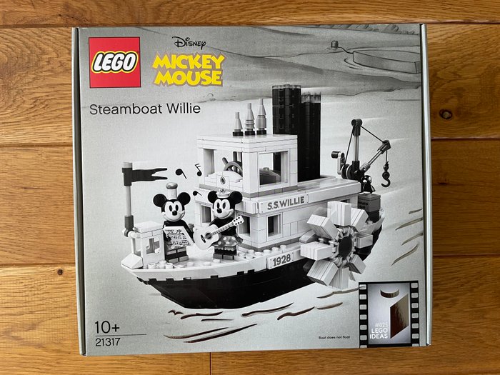 Lego - Ideas - 21317-1 - Lego Ideas - Disney Mickey Mouse - Steamboat Willie - 2010-2020