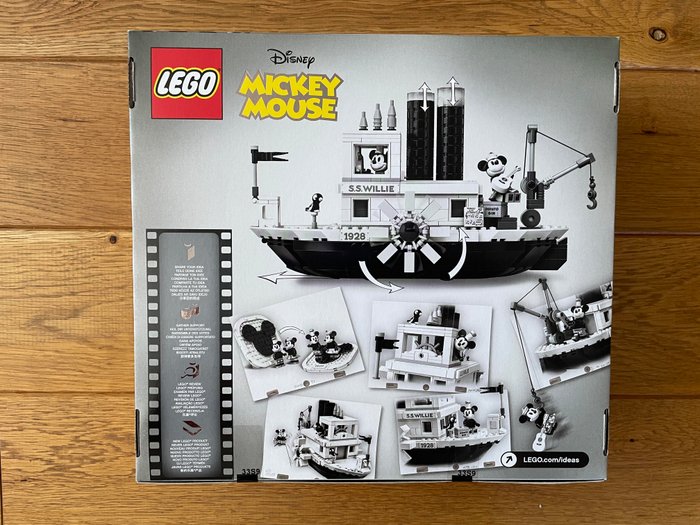 Lego - Ideas - 21317-1 - Lego Ideas - Disney Mickey Mouse - Steamboat Willie - 2010-2020