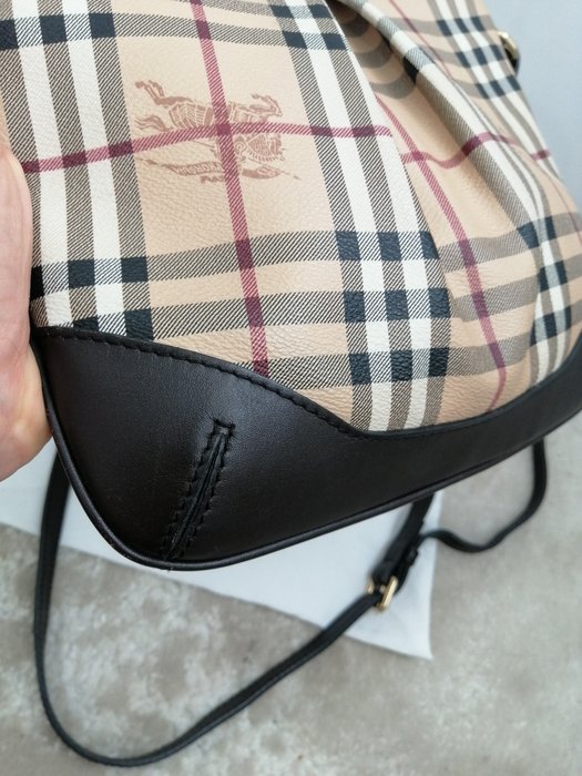 Burberry - Haymarket crossbody - Crossbody-taske