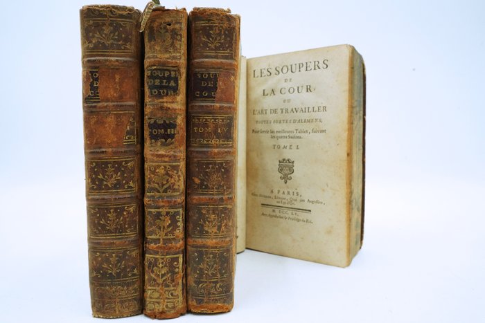 Joseph Menon - Les soupers de la cour ou l'art de travailler toutes sortes d'alimens - 1755