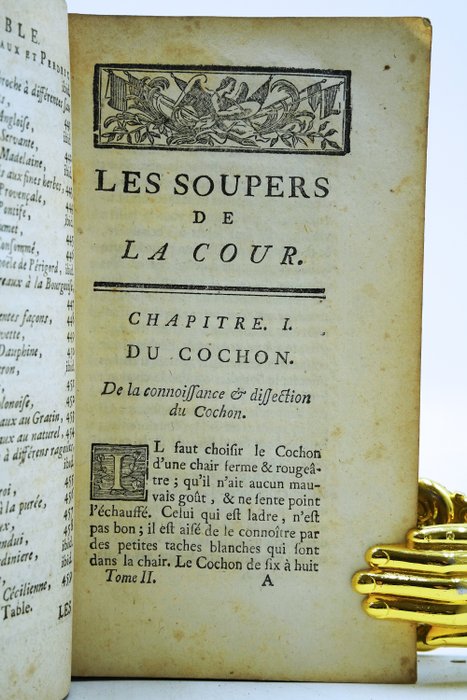 Joseph Menon - Les soupers de la cour ou l'art de travailler toutes sortes d'alimens - 1755