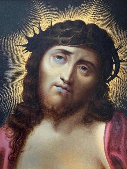 Ernst Gebauer (1782-1865), After Carlo Dolci (1616-1686) - Christus mit der Dornenkrone