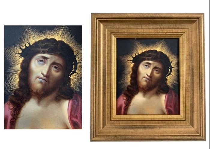 Ernst Gebauer (1782-1865), After Carlo Dolci (1616-1686) - Christus mit der Dornenkrone