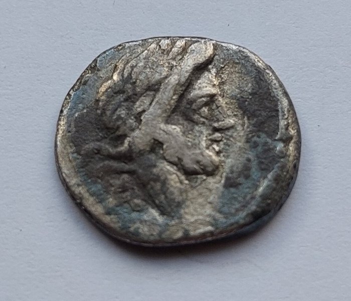 Romerska republiken. T. Cloelius 98 BC. Quinarius Rome  (Ingen mindstepris)