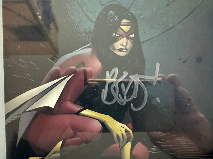 Spider-Woman:Origin #1 -  Signed By Brian Michael Bendis - Variant Cover - Signature Series Graded CGC 9.8!!! - Extremely High Grade! - White Pages! - 1 Signed graded comic - Første udgave - 2006