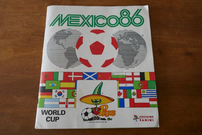 Panini - Mexico 86 World Cup - 1 Complete Album