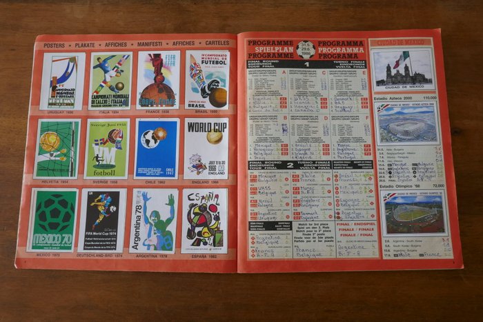 Panini - Mexico 86 World Cup - 1 Complete Album