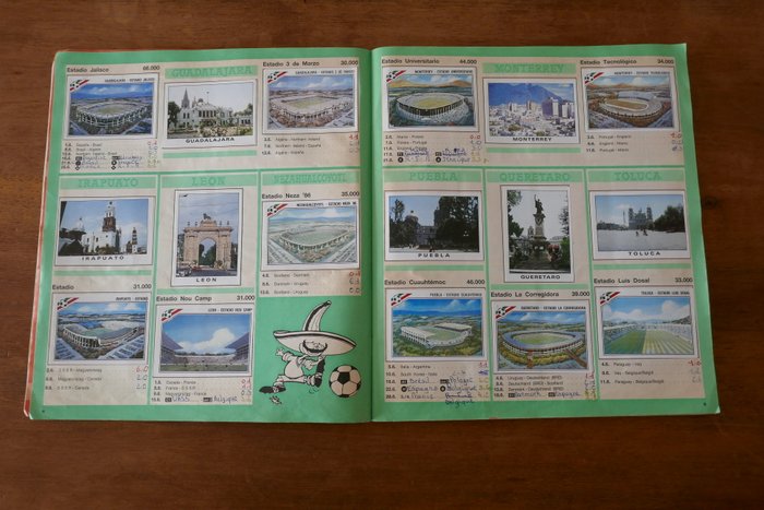 Panini - Mexico 86 World Cup - 1 Complete Album