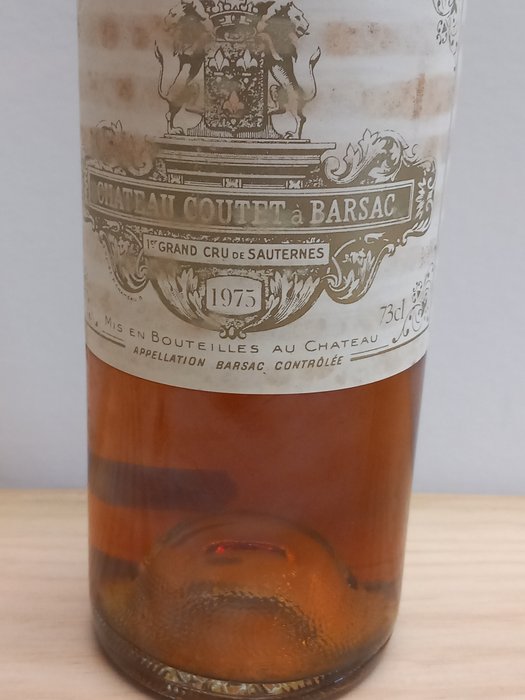 1975 Château Coutet - Barsac Sauternes 1er Grand Cru Classé - 1 Flaske (073 L)