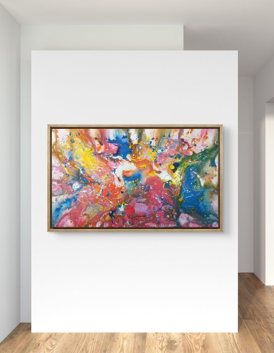 Jana Noldin - Abstract Rebirth n. 1   - Large Wall Art