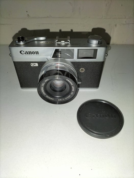 Canon Canonet. QL25 met SE 2,5/45mm | Analogt kamera