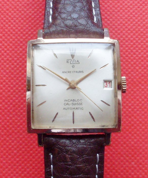 Elvia - Carrè automatic - Ingen mindstepris - Mænd - 1960-1969