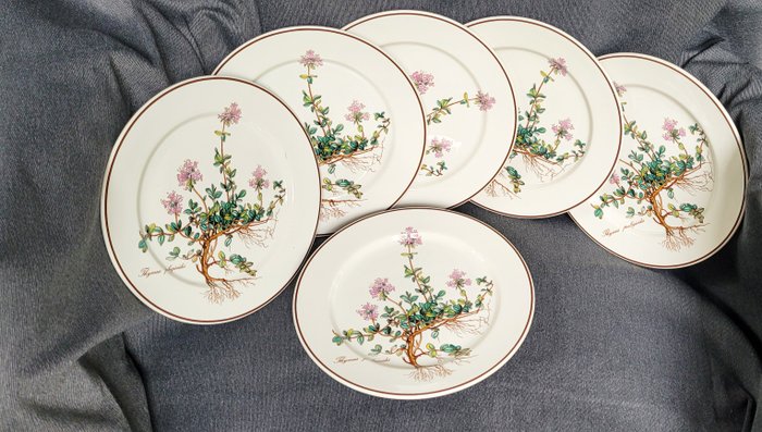 Villeroy  Boch - Middagstallerken (6) - Botanica - Porcelæn