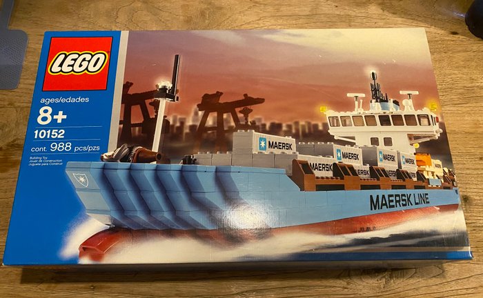 Lego - Exclusive - 10152 - Containerschip Maersk Line - 1990-2000 - Danmark