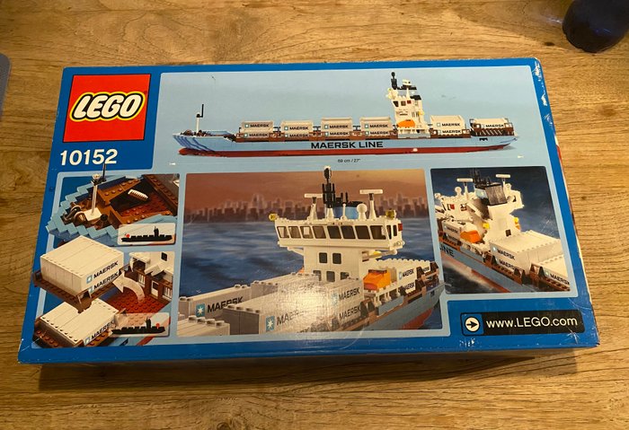 Lego - Exclusive - 10152 - Containerschip Maersk Line - 1990-2000 - Danmark