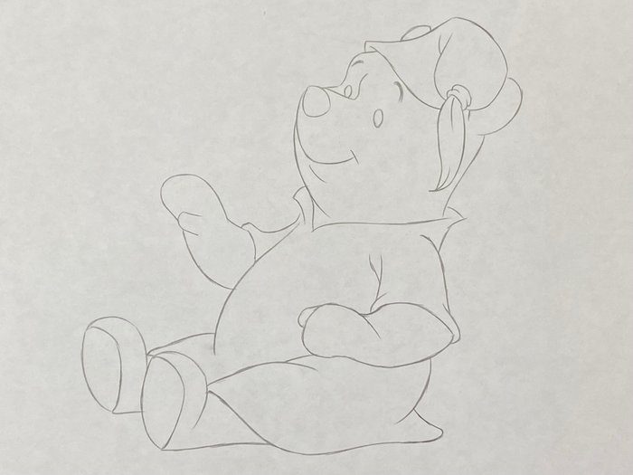 Winnie the Pooh and a Day for Eeyore (1983) - 1 Animationstegning af Plys