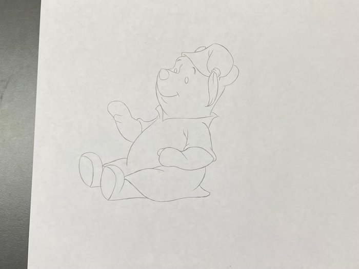 Winnie the Pooh and a Day for Eeyore (1983) - 1 Animationstegning af Plys