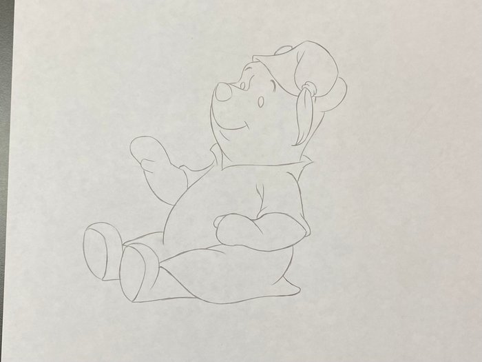 Winnie the Pooh and a Day for Eeyore (1983) - 1 Animationstegning af Plys