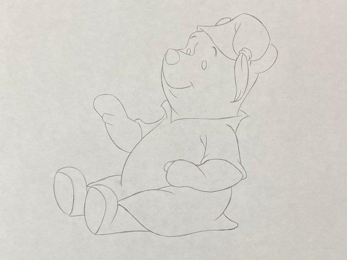 Winnie the Pooh and a Day for Eeyore (1983) - 1 Animationstegning af Plys