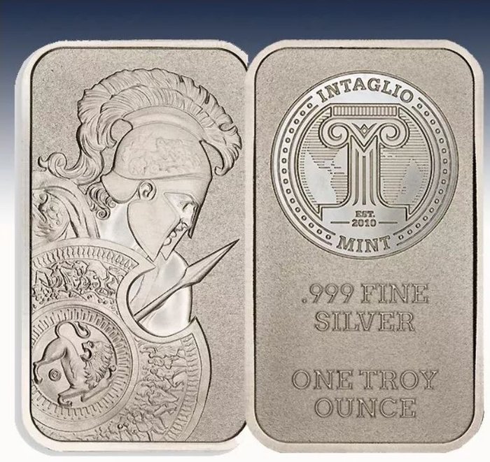 Verden Silver Bar ND Molon Labe 1 Oz (999)  (Ingen mindstepris)