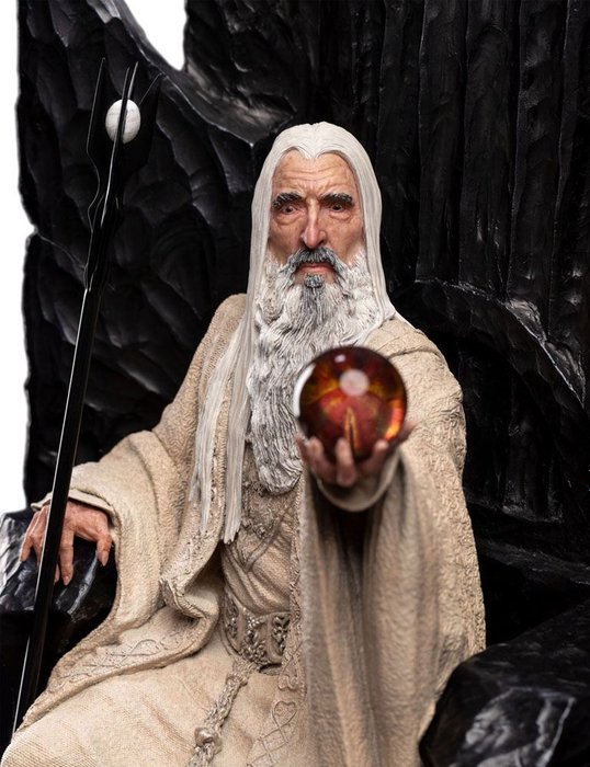 Lord of the Rings - Saruman the White - (703 pieces worldwide) - Weta -  20th Anniversary Edition - Large Statue