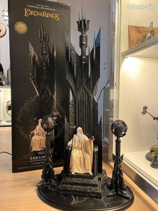 Lord of the Rings - Saruman the White - (703 pieces worldwide) - Weta -  20th Anniversary Edition - Large Statue