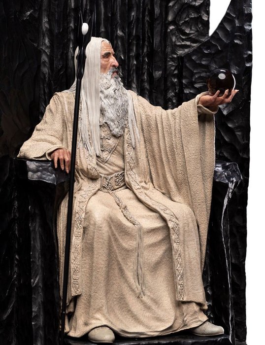 Lord of the Rings - Saruman the White - (703 pieces worldwide) - Weta -  20th Anniversary Edition - Large Statue