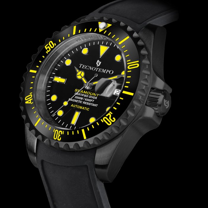 Tecnotempo - "SEAMOUNT" Diver 2000M  - Limited Edition - - Ingen mindstepris - TT.2000S.GBY - Mænd - 2011-nu