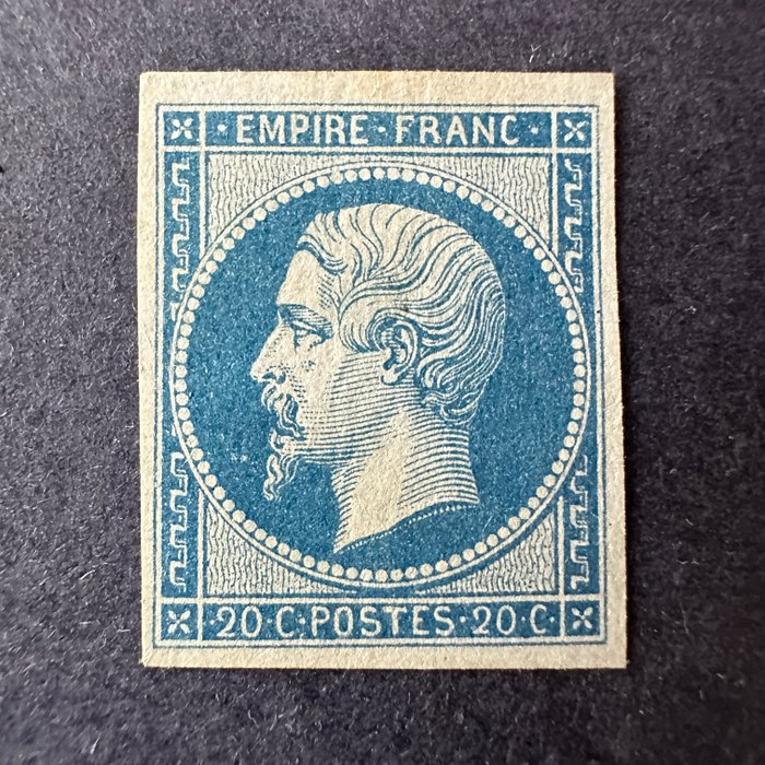 Frankrig  - YT 14B "Napoleon 20c" type II i NY * - TB