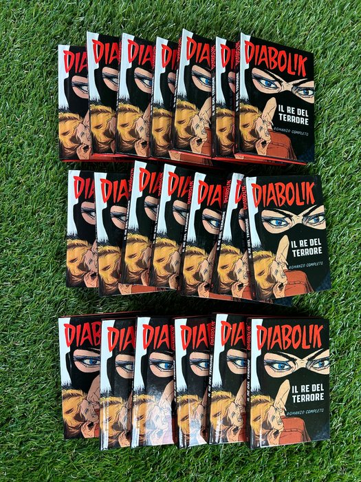 Diabolik 20x Diabolik in miniatura - Ristampa del n. 1 - 20 Comic - Første udgave - 2010