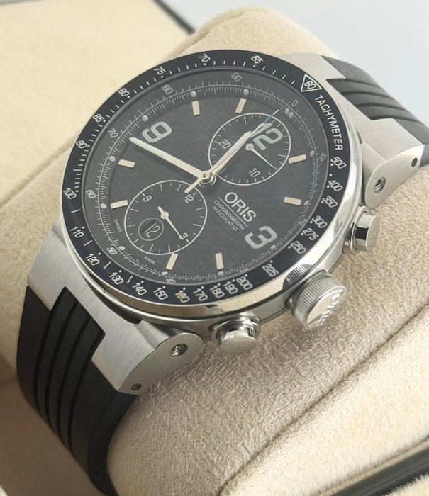 Oris - Williams F1 Chronograph - Ingen mindstepris - 673-7563 - Mænd - 2011-nu