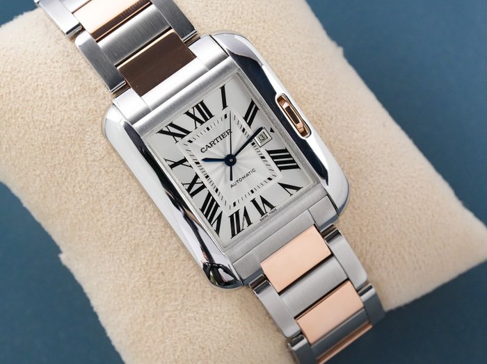 Cartier - Tank Anglaise - W5310037 - Mænd - 2011-nu