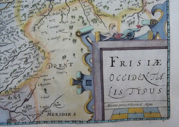 Holland - Friesland / Groningen / Drenthe; L. Guicciardini / Nicolas - Frisiae Occidentalis Typus - 1601-1620