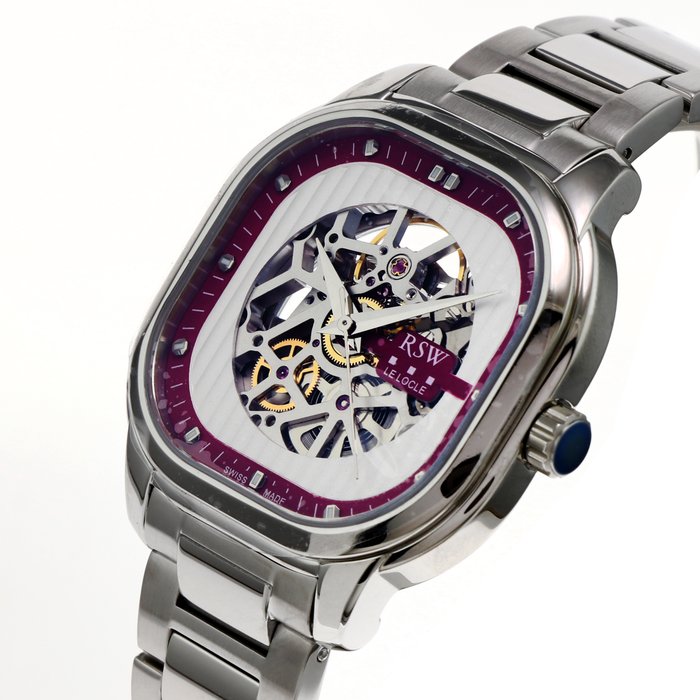 RSW - Le Locle automatic skeleton - RSWA122SK-SS-5 - Ingen mindstepris - Mænd - 2011-nu