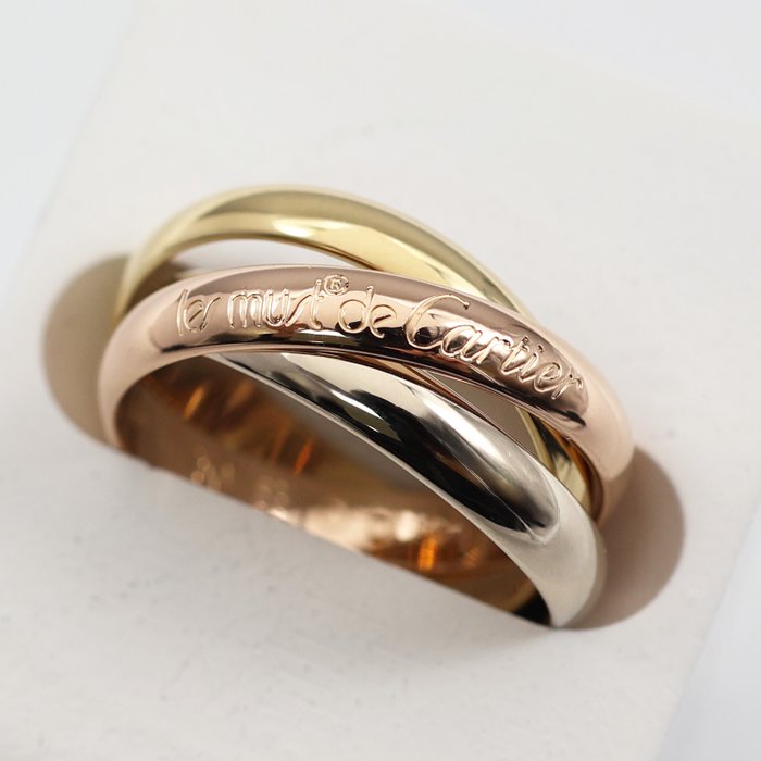 Cartier - Ring - Trinity - 18 kraat Gulguld, Hvidguld, Rosaguld