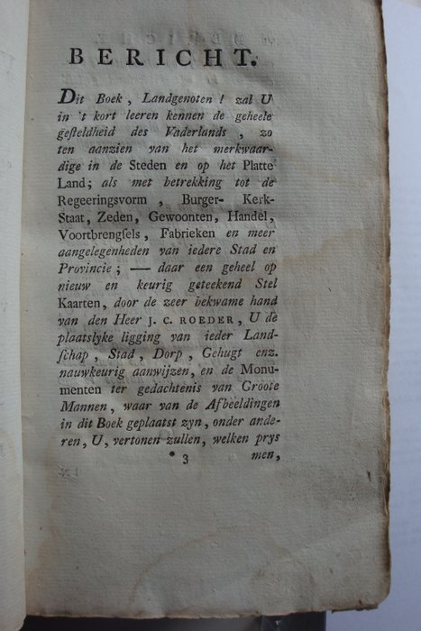 Johannes Florentius Martinet - Het Vaderland, Met Geheel Nieuw Geteekende En Gekleurde Kaarten Van Iedere Provincie - 1791