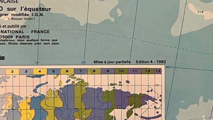 I.G.N. - Compagnie Générale Maritime - Le Monde Politique en 1970 - 1970‹erne