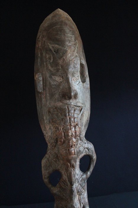 Deformeret Sepik skulptur - 113 cm - Papua Ny Guinea  (Ingen mindstepris)