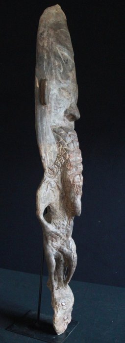 Deformeret Sepik skulptur - 113 cm - Papua Ny Guinea  (Ingen mindstepris)