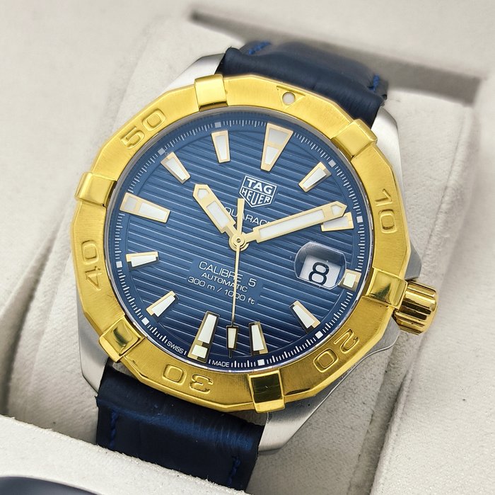 TAG Heuer - Aquaracer Calibre 5 Automatic Two-Tone - WBD2120 - Mænd - 2020+