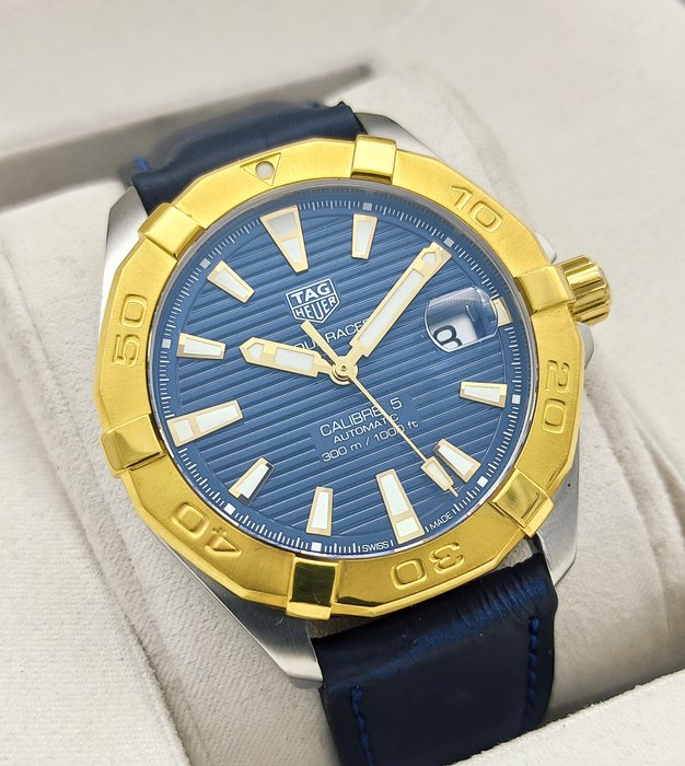 TAG Heuer - Aquaracer Calibre 5 Automatic Two-Tone - WBD2120 - Mænd - 2020+