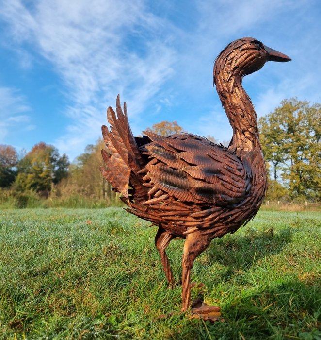 Figur - Goose - Jern, Metal