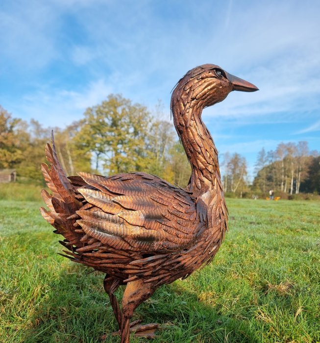 Figur - Goose - Jern, Metal