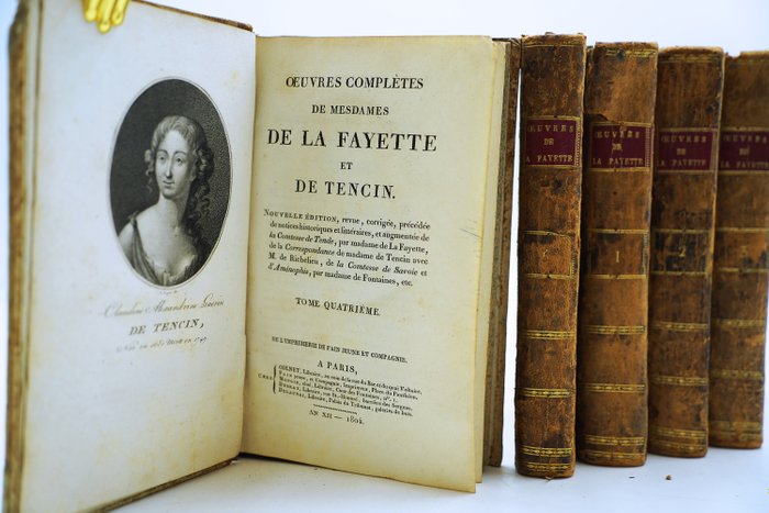 Mesdames de La Fayette et de Tencin - Œuvres complètes de Mesdames de La Fayette et de Tencin - 1804