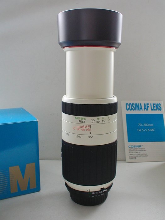 Cosina 70-300mm F/4.5-5.6 MC Macro voor Nikon AF Telelinse