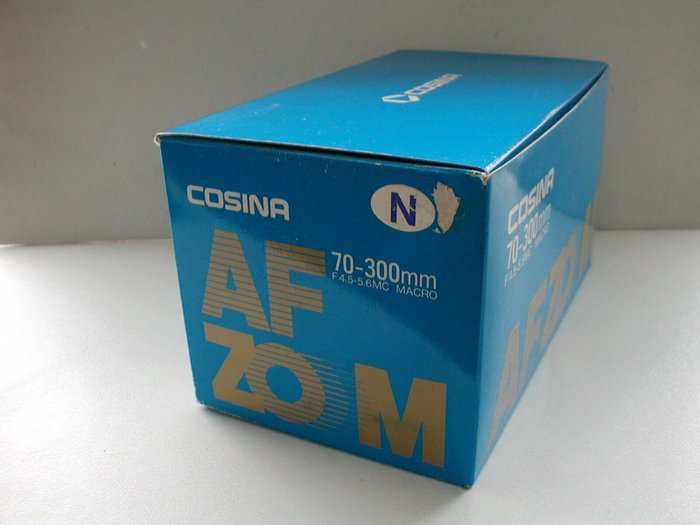 Cosina 70-300mm F/4.5-5.6 MC Macro voor Nikon AF Telelinse