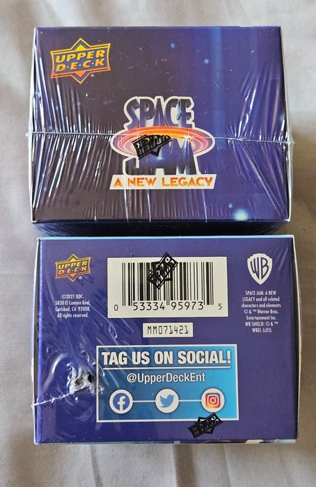 2021 - Upper Deck - Space Jam -  New Legacy - 2 Sealed box